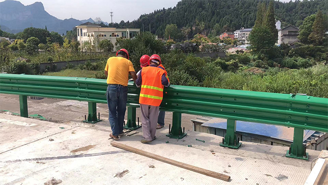 湘潭高速公路护栏板的维护确保道路安全的关键环节
